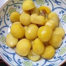 簡単 栗の甘露煮